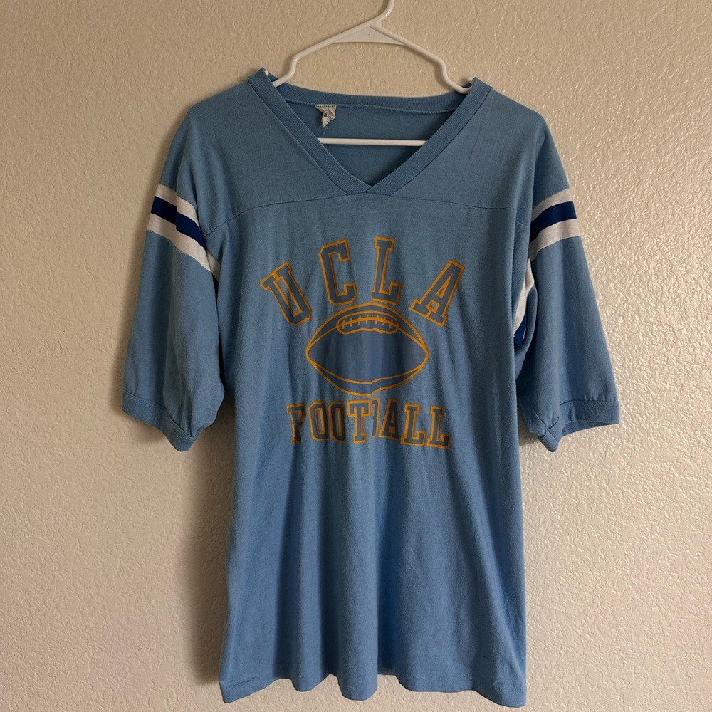 UCLA Football Blue T-Shirt Vintage M/L
